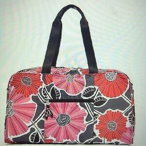 Vera Bradley Collapsible Duffel Cheery Blossoms